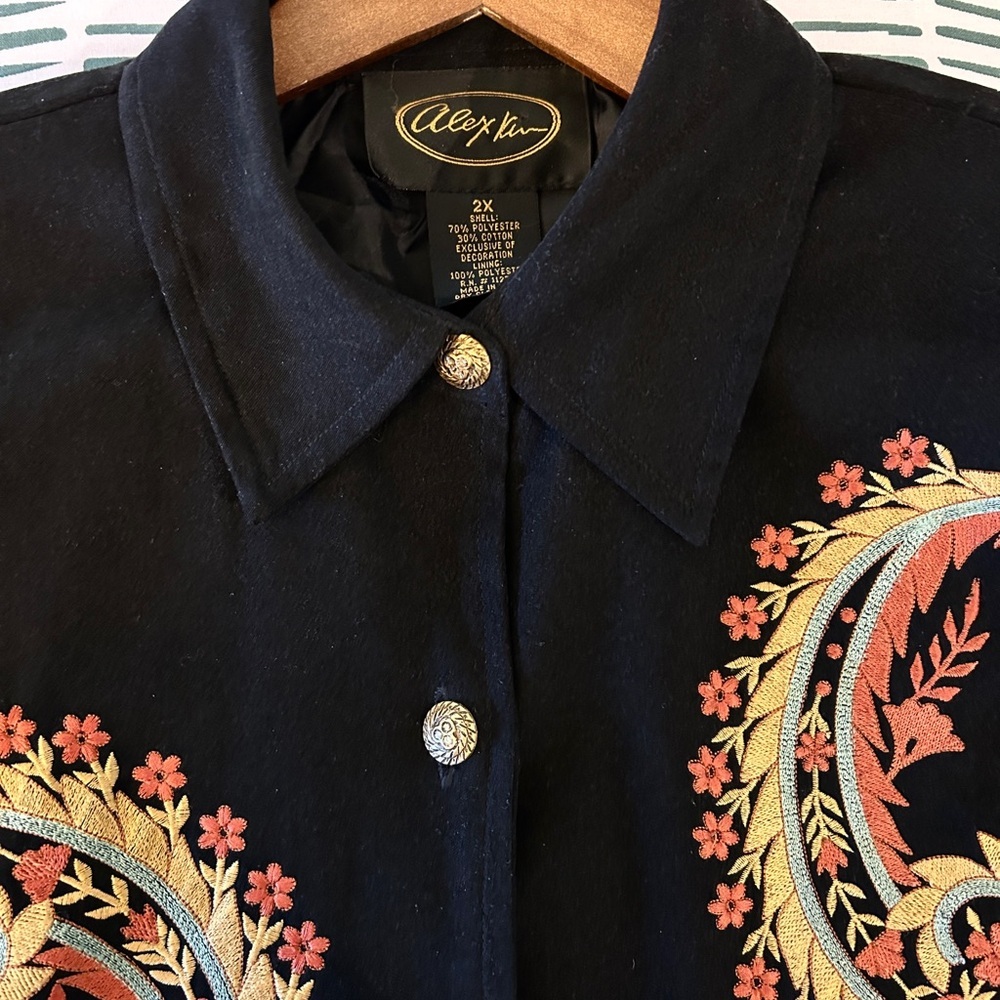 ✨ Whispers of Light Closet — Artful Statement Jacket by Alex Kim ✨ - Picture 8 of 13